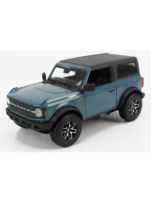 Maisto - FORD USA BRONCO BADLANDS 2021 BLUE BLACK