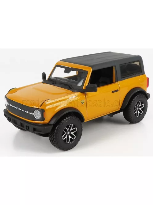 Maisto - FORD USA BRONCO BADLANDS 2021 YELLOW MET BLACK
