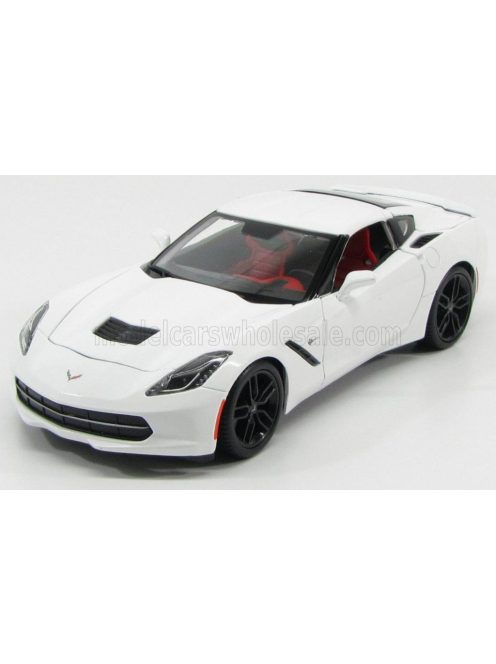 Maisto - CHEVROLET CORVETTE Z51 COUPE STINGRAY 2014 WHITE