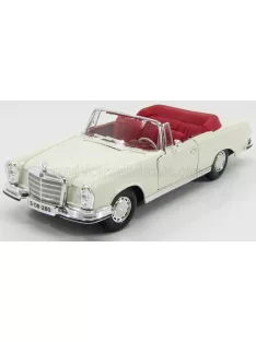 Maisto - MERCEDES BENZ 280SE CABRIOLET CREAM