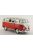 Maisto - Maisto, VW T1 Sambabus, rot/weiss, 1:24