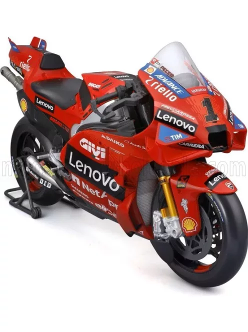 Maisto - DUCATI DESMOSEDICI GP24 TEAM LENOVO N 1 MOTOGP SEASON 2024 FRANCESCO BAGNAIA RED