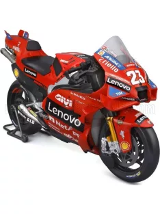   Maisto - DUCATI DESMOSEDICI GP24 TEAM LENOVO N 23 MOTOGP SEASON 2024 ENEA BASTIANINI RED