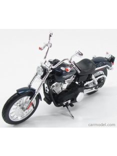   Maisto - Harley Davidson Fxdbi Dyna Street Bob 2006 Blue Met Black