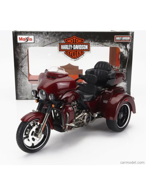 Maisto - Harley Davidson Cvo Tri Glide 2021 Red Met