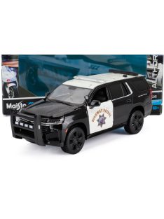   Maisto - CHEVROLET CHEVY TAHOE POLICE HIGWAY PATROL 2021 BLACK WHITE