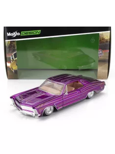 Maisto - BUICK RIVIERA LOWRIDERS 1965 PURPLE MET