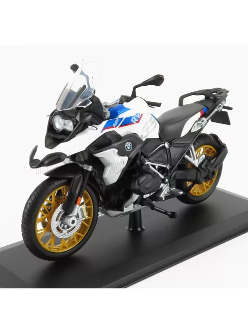 Maisto - BMW R1250 GS 2015 WHITE BLUE RED
