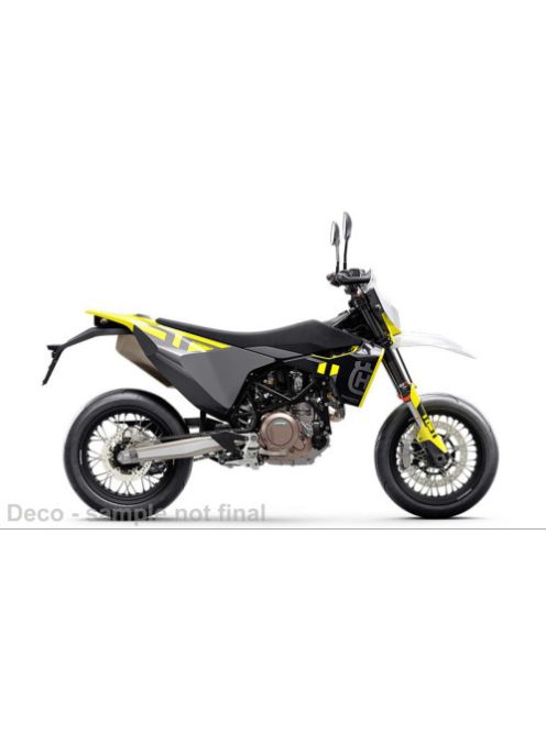 Maisto - Husqvarna Husky 701 Supermoto, schwarz/weiss, 1:12