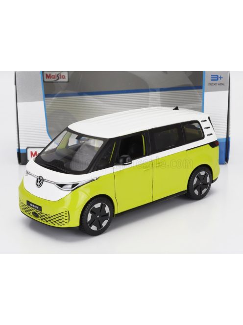 Maisto - VOLKSWAGEN ID.BUZZ MINIBUS 2023 YELLOW WHITE