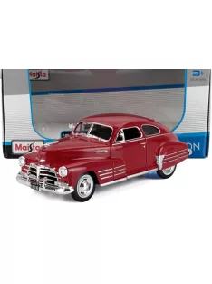 Maisto - CHEVROLET CHEVY FLEETLINE AEROSEDAN 1948 RED