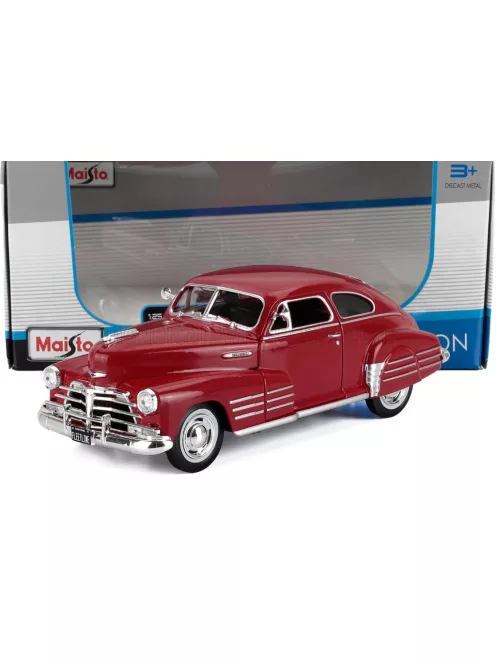 Maisto - CHEVROLET CHEVY FLEETLINE AEROSEDAN 1948 RED