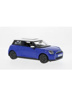 Maisto - BMW Mini Cooper SE (J01) blau/weiss 2024 1:24