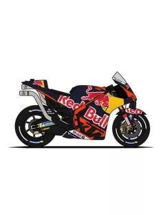   Maisto - KTM RC16 TEAM RED BULL FACTORY RACING N 43 MOTOGP SEASON 2023 JACK MILLER BLUE RED YELLOW