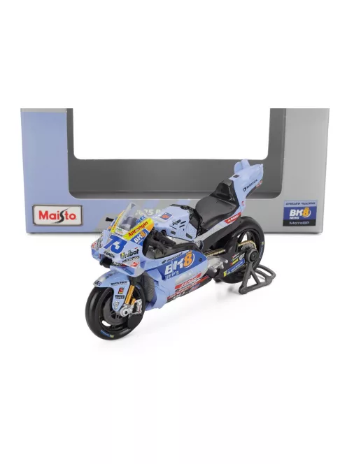 Maisto - DUCATI DESMOSEDICI GP25 TEAM GRESINI RACING N 73 MOTOGP SEASON 2025 ALEX MARQUEZ LIGHT BLUE