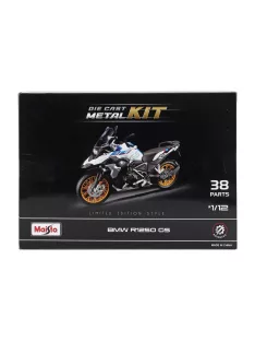   Maisto - BMW R1250 GS (K50) 2019 - 38 PEZZI - 38 PCS WHITE BLACK BLUE RED