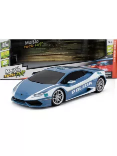   Maisto - LAMBORGHINI HURACAN LP610-4 POLIZIA POLICE 2014 LIGHT BLUE WHITE