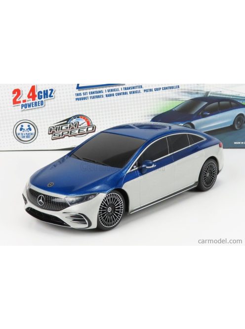 Maisto - Mercedes Benz Eqs Von Mercedes-Eq 2022 Silver Blue Met