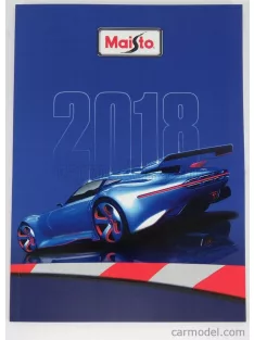   Maisto - Catalogo Maisto Catalogue Diecast 2018 - 99 Pagine - Pages 