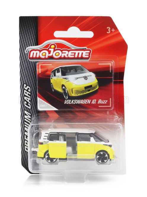 Majorette - VOLKSWAGEN ID.BUZZ MINIBUS 2023 YELLOW WHITE