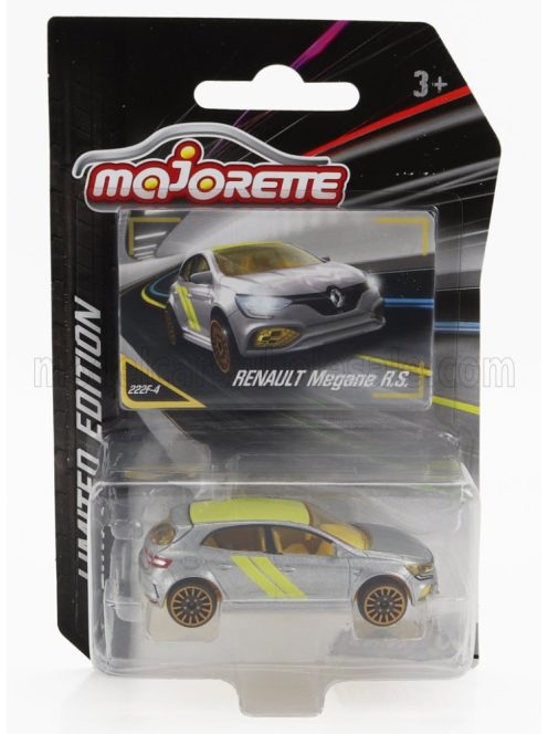 Majorette - RENAULT MEGANE RS SPORT 2018 SILVER YELLOW