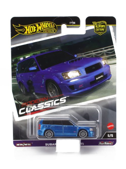 Mattel Hot Wheels - SUBARU FORESTER STI 2007 BLUE MET