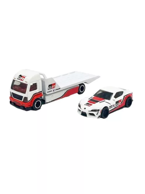 Mattel Hot Wheels - Toyota GR Supra and Aero Lift Truck 2021
