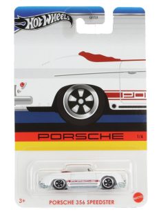   Mattel Hot Wheels - PORSCHE 356 SPEEDSTER CABRIOLET OPEN 1952 WHITE RED