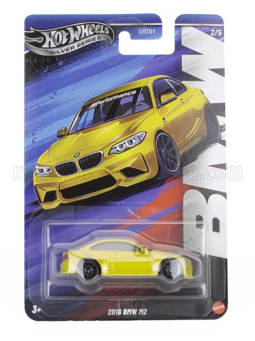 Mattel Hot Wheels - BMW 2-SERIES M2 COUPE 2016 YELLOW MET