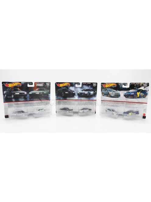 Mattel Hot Wheels - NISSAN SET 6X SENTRA SE-R 1991 + SILVIA (S13) 1988 - SUBARU IMPREZA WRX BASE RALLY 2016 + IMPREZA WRX 2002 - BUGATTI VEYRON 2009 + BUGATTI CHIRON 2016 VARIOUS