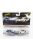 Mattel Hot Wheels - CHEVROLET SET 2X CORVETTE STINGRAY COUPE N 65 RACING + COPO N 6 COUPE 1969 BLUE WHITE GOLD