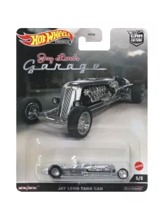   Mattel Hot Wheels - Jay Leno Tank Car Jay Reno Garage Silver/Chrome