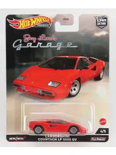   Mattel Hot Wheels - LAMBORGHINI COUNTACH LP 5000 QUATTROVALVOLE JAY LENO'S GARAGE RED
