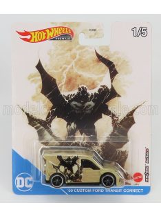   Mattel Hot Wheels - FORD USA TRANSIT CONNECT CUSTOM 2009 BEIGE