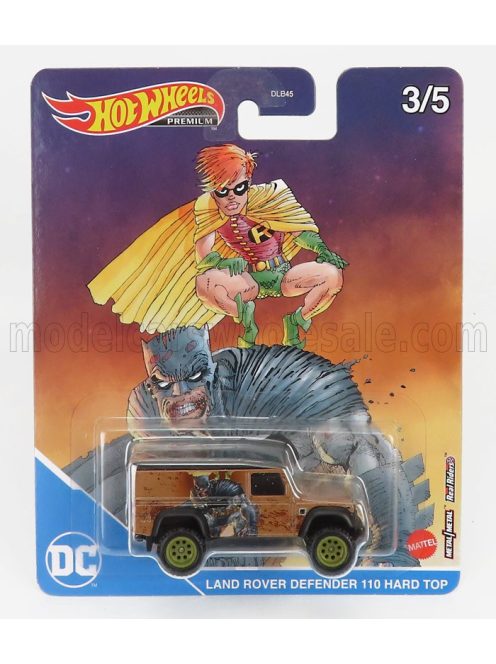 Mattel Hot Wheels - LAND ROVER DEFENDER 110 HARD TOP BROWN BLACK