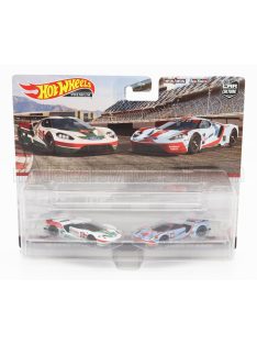   Mattel Hot Wheels - FORD USA SET 2X GT N 67 + N 69 RACING 2016 VARIOUS