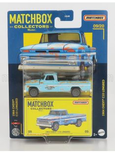   Mattel Hot Wheels - CHEVROLET C10 LONGBED PICK-UP 1964 LIGHT BLUE