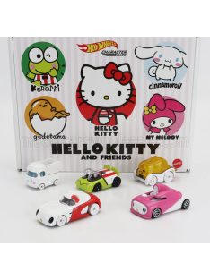   Mattel Hot Wheels - HELLO KITTY SET ASSORTMENT 5 PIECES CARS HELLO KITTY AND FRIENDS - KEROPPI - CINNAMOROLL - GUDETAMA - MY MELODY VARIOUS