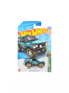   Mattel Hot Wheels - Range Rover Classic Teal with White Graphics Green