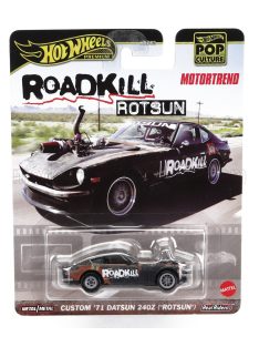   Mattel Hot Wheels - DATSUN 240Z COUPE 1971 - ROTSUN ROADKILL BLACK RUST
