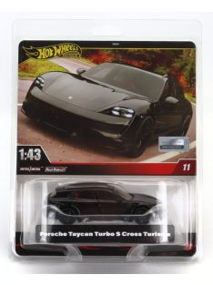   Mattel Hot Wheels - PORSCHE TAYCAN TURBO S CROSS TURISMO 2021 BLACK