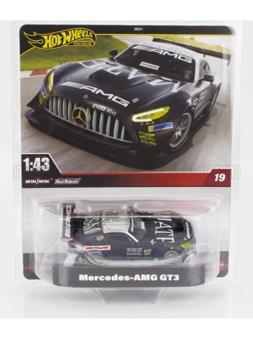 Mattel Hot Wheels - MERCEDES BENZ AMG GT3 RACING 2020 MATT BLACK