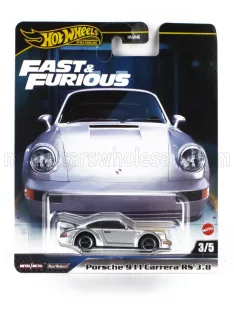   Mattel Hot Wheels - PORSCHE 911 930 CARRERA RS 3.8 COUPE 1978 - FAST & FURIOUS SILVER