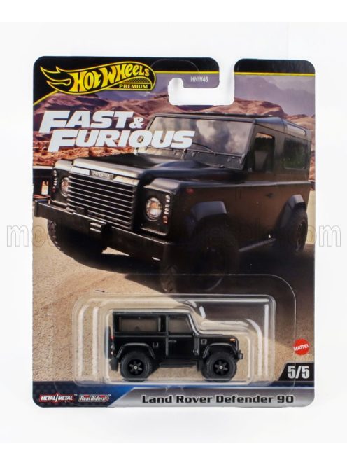 Mattel Hot Wheels - LAND ROVER DEFENDER 90 1983 - FAST & FURIOUS BLACK