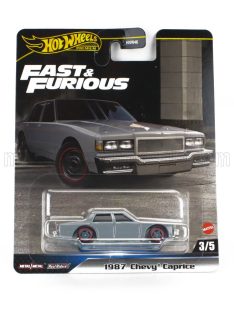   Mattel Hot Wheels - CHEVROLET CAPRICE 1987 - FAST & FURIOUS GREY