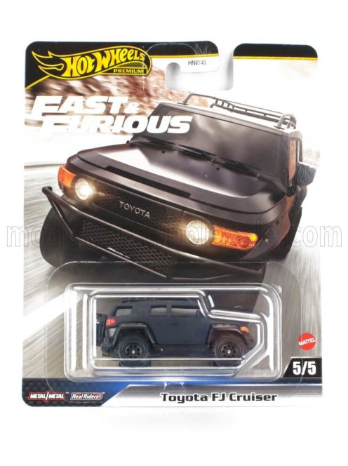 Mattel Hot Wheels - TOYOTA FJ CRUISER 2018 - FAST & FURIOUS MATT GREY