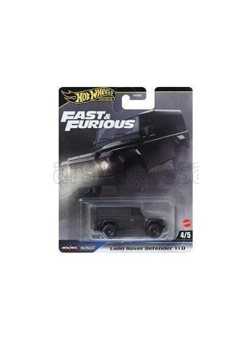 Mattel Hot Wheels - LAND ROVER DEFENDER 110 2010 - FAST & FURIOUS BLACK