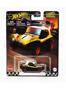   Mattel Hot Wheels - MEYERS MANX DUNE BUGGY N 1 RACING 1968 GOLD WHITE