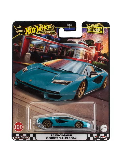 Mattel Hot Wheels - LAMBORGHINI COUNTACH LPi 800-4 2021 BLUE