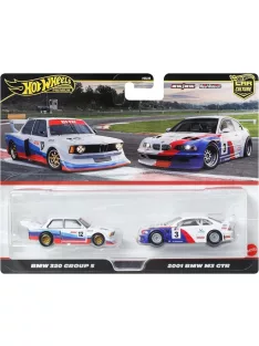 Mattel Hot Wheels - BMW E46 GTR 2001 #3 and BMW 320 Grp5 #12
